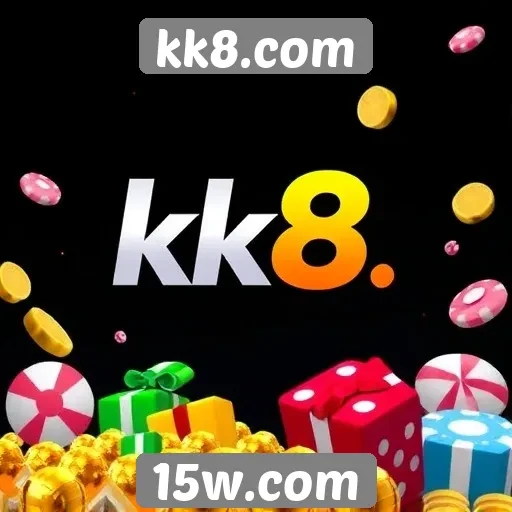 Variedade de jogos disponíveis no kk8.com